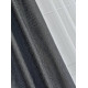 Штора микровелюр Волна темносерая 135x270