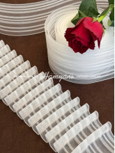 Тасьма монтажная для штор и тюля Карандаш 8 см 4 шнура