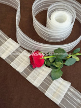 Тасьма монтажная для штор и тюля Бант 8 см 4 шнура