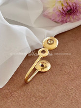 Держатель для штор и тюля Као-Мани золото