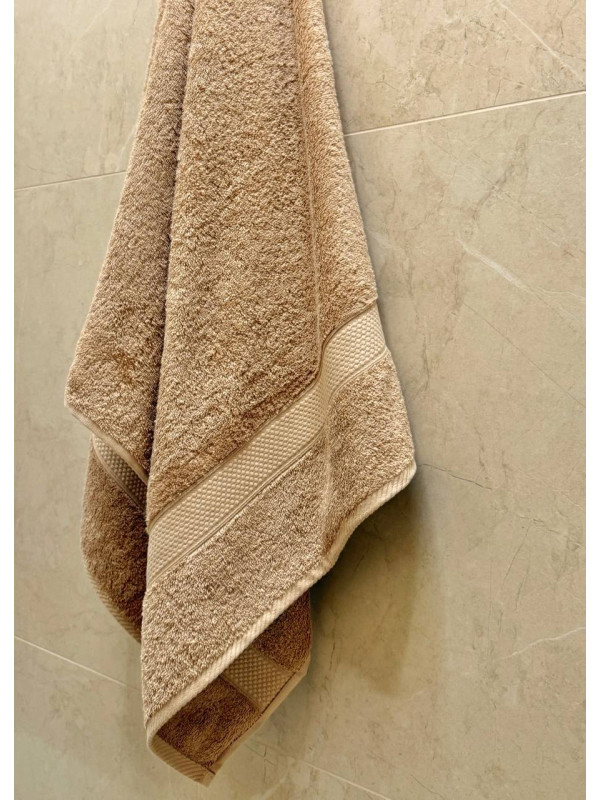 Полотенце Arya Soft Карамельное 70х140 