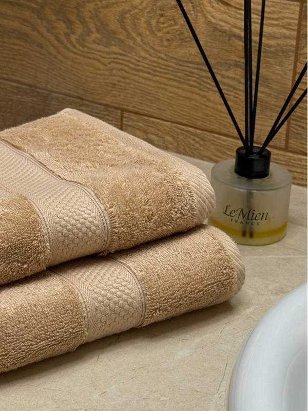 Полотенце Arya Soft Карамельное 70х140 