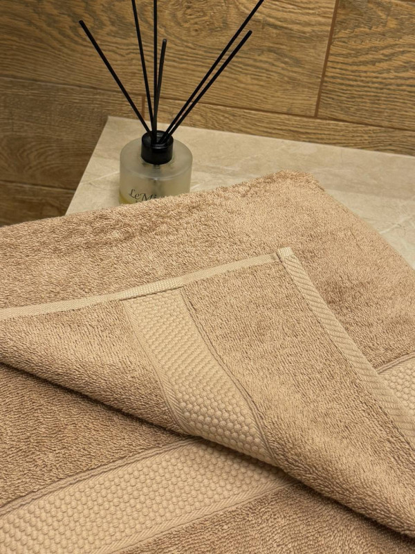 Полотенце Arya Soft Карамельное 70х140 