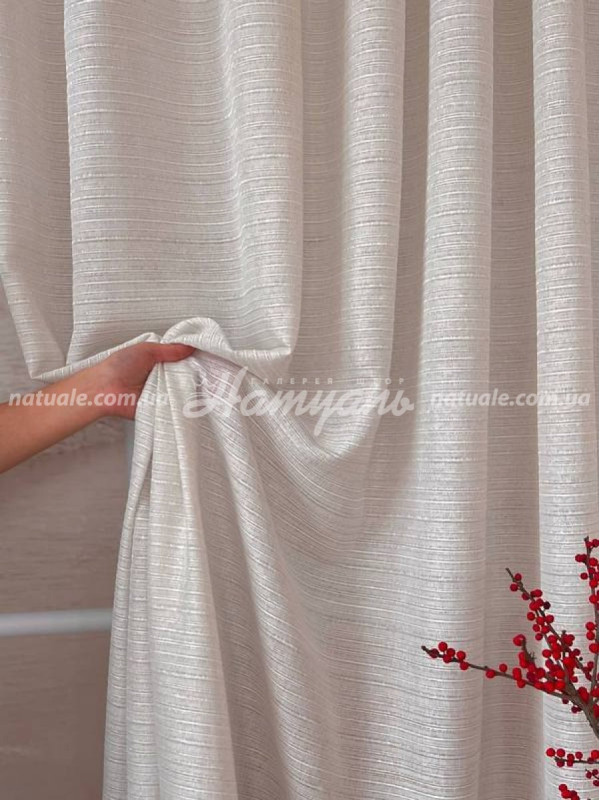 Гардины на метраж лен Данхил кунжутные
