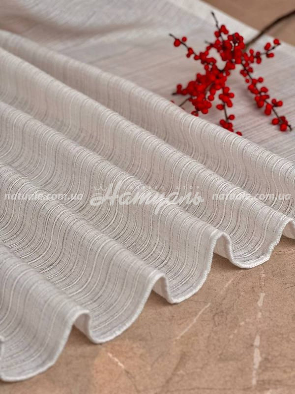 Гардины на метраж лен Данхил кунжутные