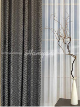 Шторы на метраж меланж Еверт графит