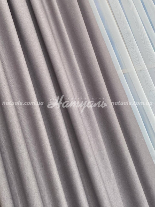 Шторы на метраж меланж Европа французкий серые