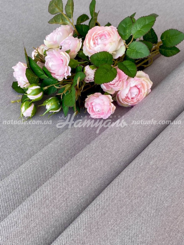 Шторы на метраж меланж Европа французкий серые