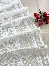 Тюль-сетка грек вышитый гладью Габриелла оптик