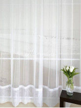 Тюль-бамбук Кармен Белый 300х260