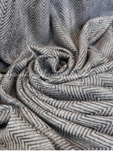 Шторы на метраж меланж Аргентина стальные