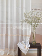 Тюль-сетка антикоготь Зефир молочный 200х270