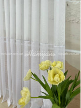 Тюль сетка комбинированный Матео Парма белый 300х270