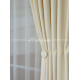 Шторы на метраж микровелюр Лофт айвори