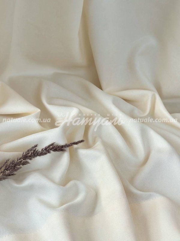 Шторы на метраж микровелюр Лофт айвори