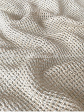 Гардины на метраж Лен Аризона молочные