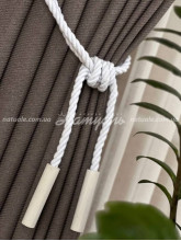 Кисть декоративная для штор Бамбук зефирный+молочный