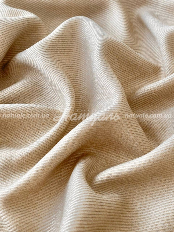 Шторы на метраж меланж Европа песок