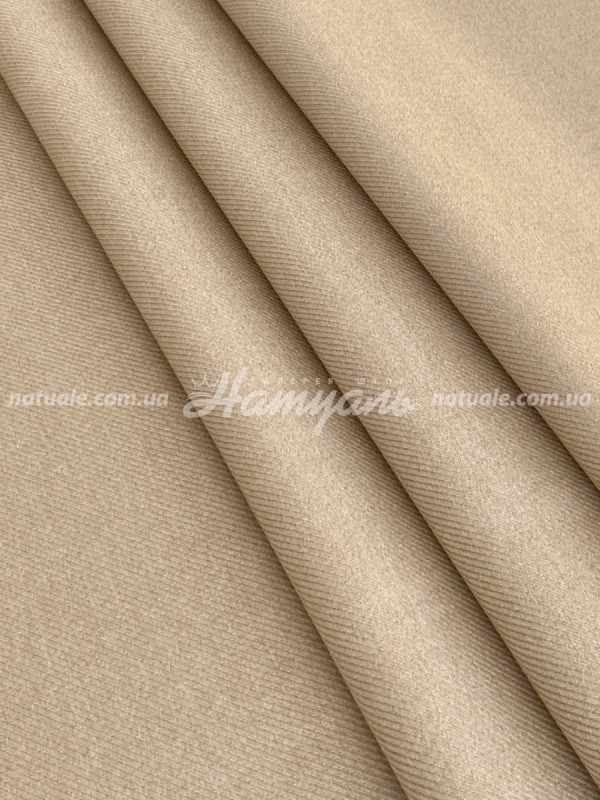 Шторы на метраж меланж Европа песок