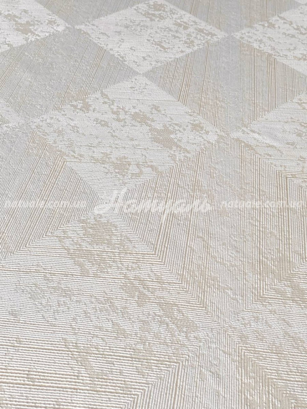 Шторы на метраж жаккард Швеция молочные