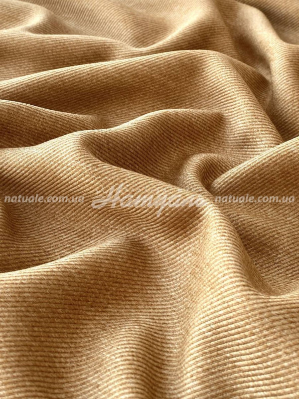 Шторы на метраж меланж Европа арахисовые