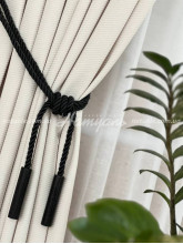 Кисть декоративная для штор Бамбук черный