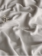 Шторы на метраж микровелюр Лофт пепельные