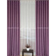 Шторы на метраж микровелюр Лофт фиалковые