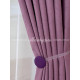 Шторы на метраж микровелюр Лофт фиалковые