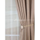 Шторы на метраж микровелюр Лофт латте
