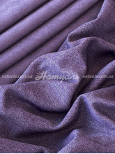 Шторы на метраж микровелюр Калифорния черничные