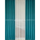 Шторы на метраж микровелюр Лофт бирюзовые
