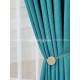 Шторы на метраж микровелюр Лофт бирюзовые