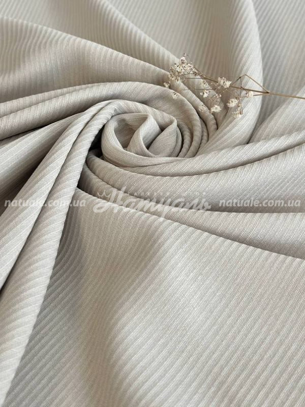 Шторы на метраж меланж Люксембург овсяные