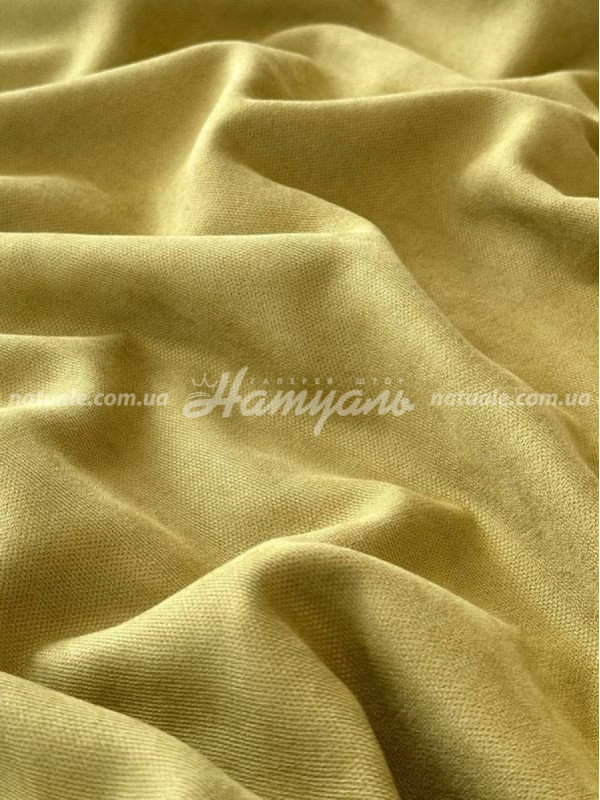 Шторы на метраж Микровелюр Лофт грушевеы