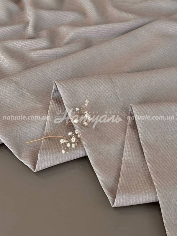 Шторы на метраж меланж Люксембург латте