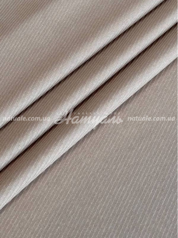 Шторы на метраж меланж Люксембург латте