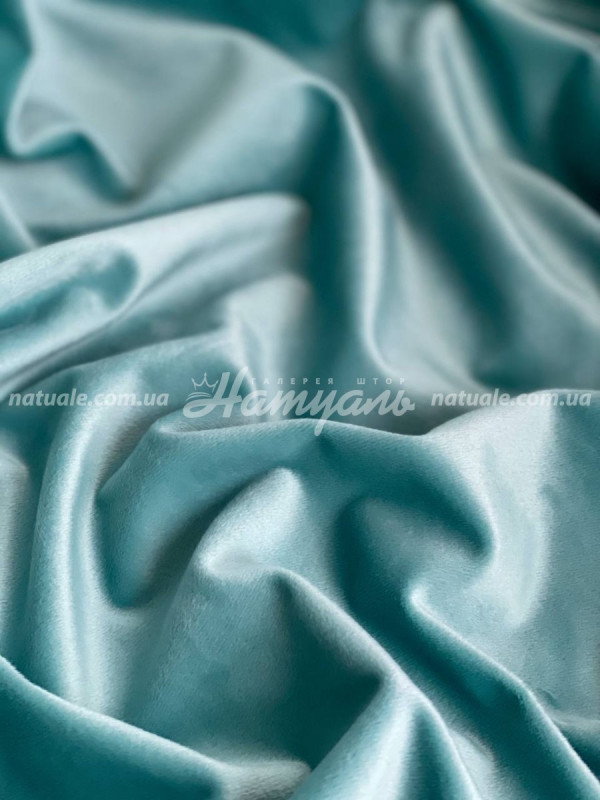 Шторы на метраж Бархат яркий тифани