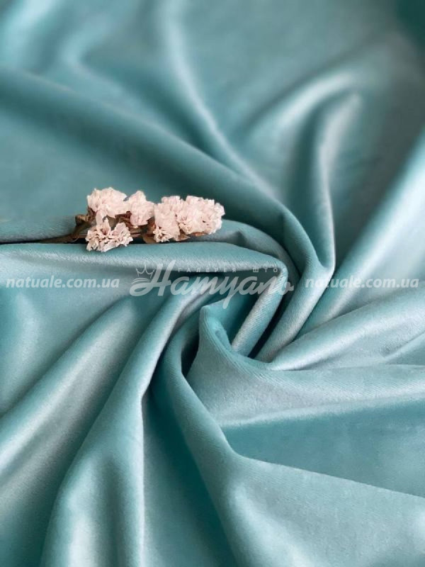 Шторы на метраж Бархат яркий тифани