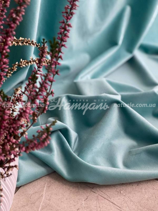 Шторы на метраж Бархат яркий тифани