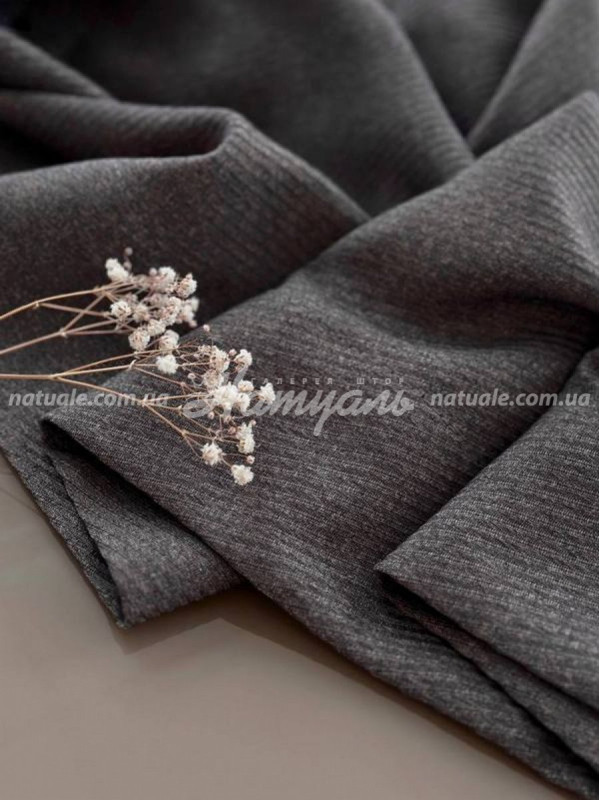 Шторы на метраж меланж Люксембург торфяные