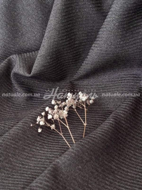 Шторы на метраж меланж Люксембург торфяные