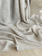 Тюль лен Верховина натуральный