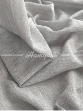 Тюль лен Верховина серый