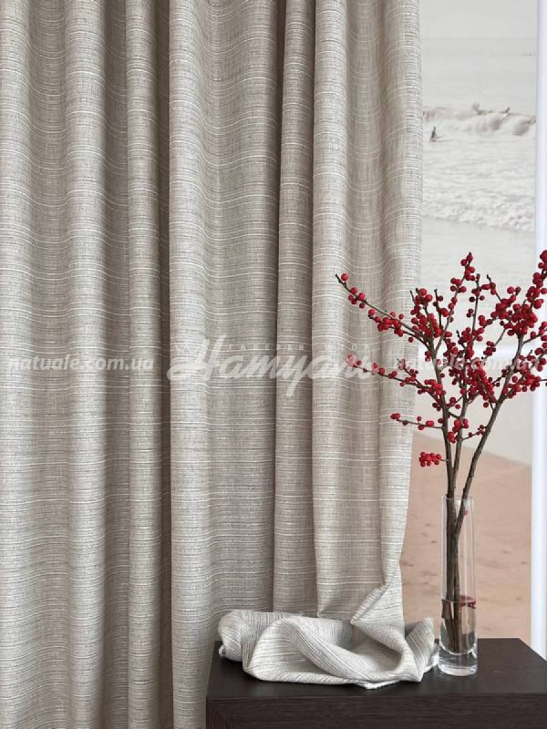 Гардины на метраж лен Данхил лляные