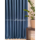 Шторы на метраж Лен Непал синие