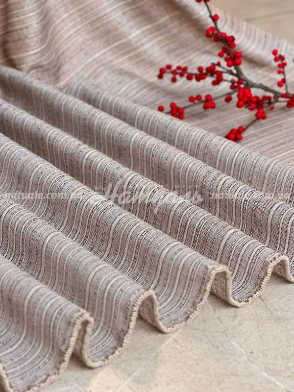 Гардины на метраж лен Данхил мокко