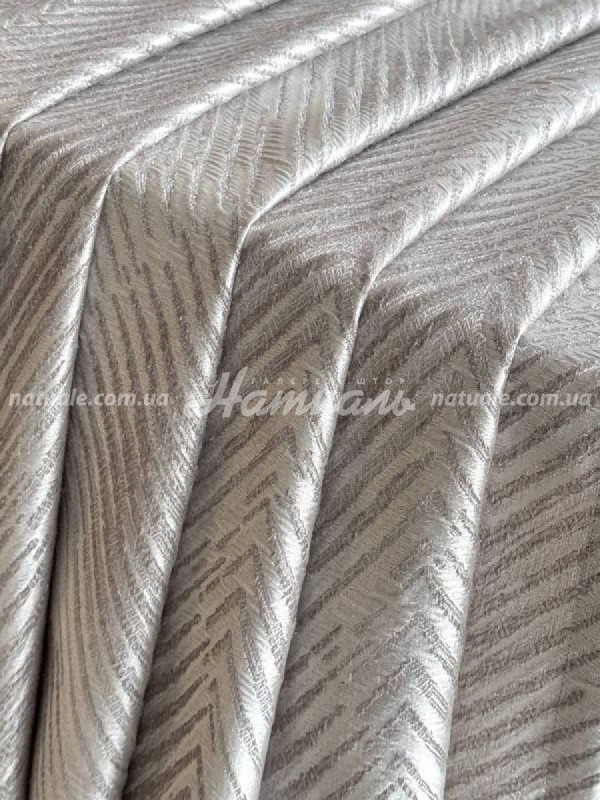 Шторы на метраж жаккард тисненый Монтана каппучино