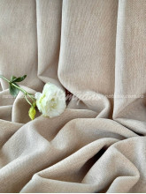 Шторы на метраж шенилл Миллениум песочные