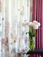 Комплект шторы микровелюр+тюль батист Вероника